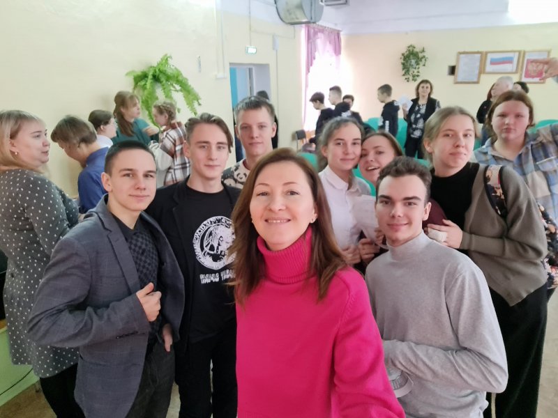 Приёмная комиссия в гостях у Черновской школы